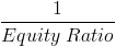 Alternative Equity Multiplier Formula